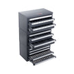 VEVOR Drill Bit Dispenser Cabinet, 3 Pieces Three-Drawer for 1/16