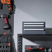 VEVOR Drill Bit Dispenser Cabinet, Three-Drawer Drill Bit Organizer Cabinet for 1/16