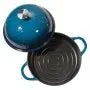 VEVOR 5 Qt Enameled Cast Iron Dutch Oven for Sourdough Bread Baking, Heavy-Duty Bread Baker with Lid, Oven Safe to 500°F, Induction Compatible Cookware
