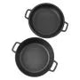 VEVOR 5 Qt Cast Iron Dutch Oven for Bread Baking, 2-in-1 Pre-Seasoned Dutch Oven with Skillet Lid, Proofing Basket & Baking Accessories Included, Oven Safe to 500°F
