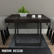 VEVOR 28x27x3.1 Inch Set of 2 Steel Table Legs, 28 Height 27 Wide Dining Table Legs,Heavy Duty 3.1