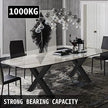 Stainless Metal Table Legs X Shape For Dining Table Desk 2pc Heavy Duty 28