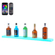 VEVOR Wall Mounted LED Lighted Liquor Bottle Display Home Bar Shelf  40