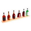 VEVOR Wall Mounted LED Lighted Liquor Bottle Display Home Bar Shelf  40