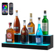 VEVOR LED Lighted Liquor Bottle Display Bar Shelf RF & App Control 24