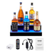 VEVOR LED Lighted Liquor Bottle Display Bar Shelf RF & App Control 16