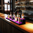 VEVOR LED Lighted Liquor Bottle Display Bar Shelf RF & App Control 72
