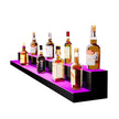 VEVOR LED Lighted Liquor Bottle Display Bar Shelf RF & App Control 72