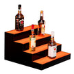 VEVOR LED Lighted Liquor Bottle Display Bar Shelf RF & App Control 16