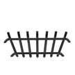 VEVOR Fireplace Log Grate, 30 inch Heavy Duty Fireplace Grate with 6 Support Legs, 3/4’’ Solid Powder-coated Steel Bars, Log Firewood Burning Rack Holder for Indoor and Outdoor Fireplace