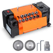 VEVOR Drill Bits Sharpener, 3-13mm Bits Grinder Sharpener, Lip Relief Angle & 95°-135° Point Angle Adjustable Drill Bit Re-Sharpener, Portable Sharpening Machine with 11 Collets, CBN & SDC Wheel