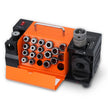 VEVOR Drill Bits Sharpener, 3-20mm Bits Grinder Sharpener, Lip Relief Angle & 95°-135° Point Angle Adjustable Drill Bit Re-Sharpener, Portable Sharpening Machine with 18 Collets, CBN & SDC Wheel