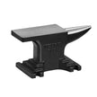 VEVOR Cast Steel Anvil, 8.8Lbs Single Horn Anvil, High Hardness Rugged Round Horn Anvil Blacksmith, Compact Design and Stable Base, Forge Tools and Equipment, Metalsmith Tool for Bending and Shaping