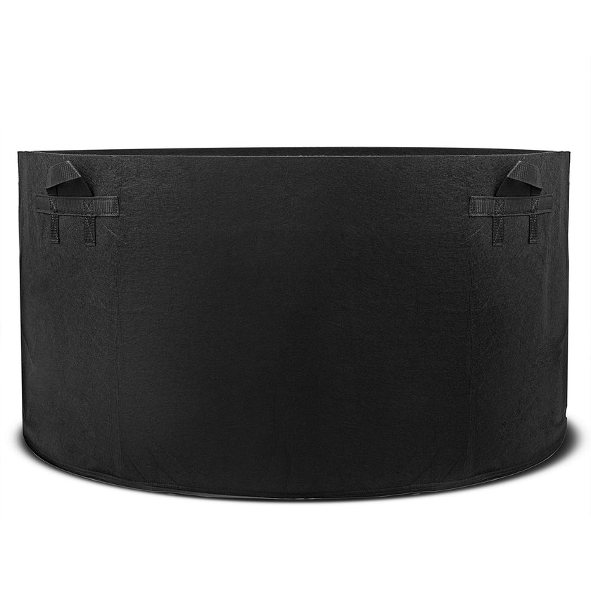 12-Pack 100 Gallon Plant Grow Bag with Handles Aeration Fabric Pots Washable Reusable