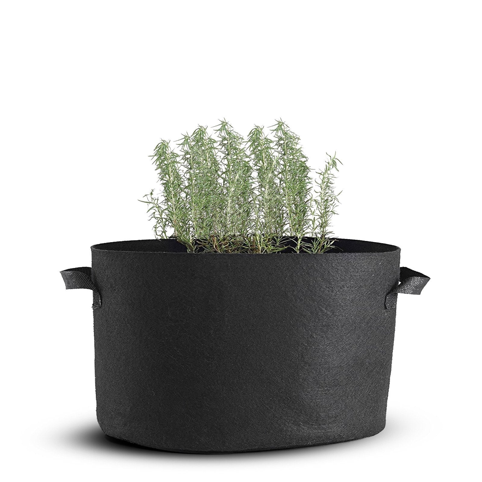 12-Pack 100 Gallon Plant Grow Bag with Handles Aeration Fabric Pots Washable Reusable