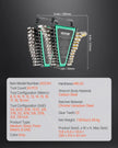 VEVOR Combination Wrench Set 24 PCS SAE 1/4