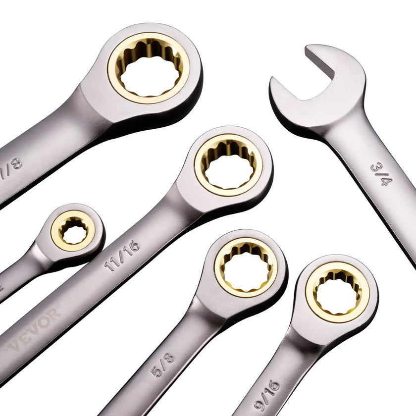 VEVOR Combination Wrench Set 24 PCS SAE 1/4