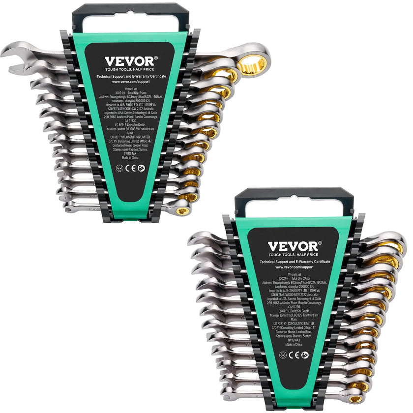 VEVOR Combination Wrench Set 24 PCS SAE 1/4