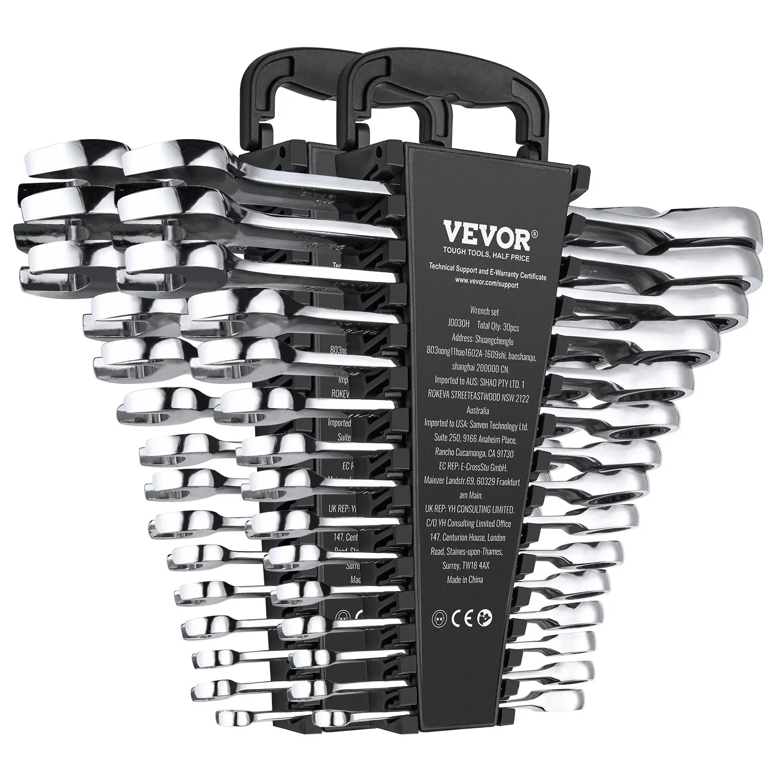 VEVOR Combination Wrench Set 30 PCS SAE 1/4