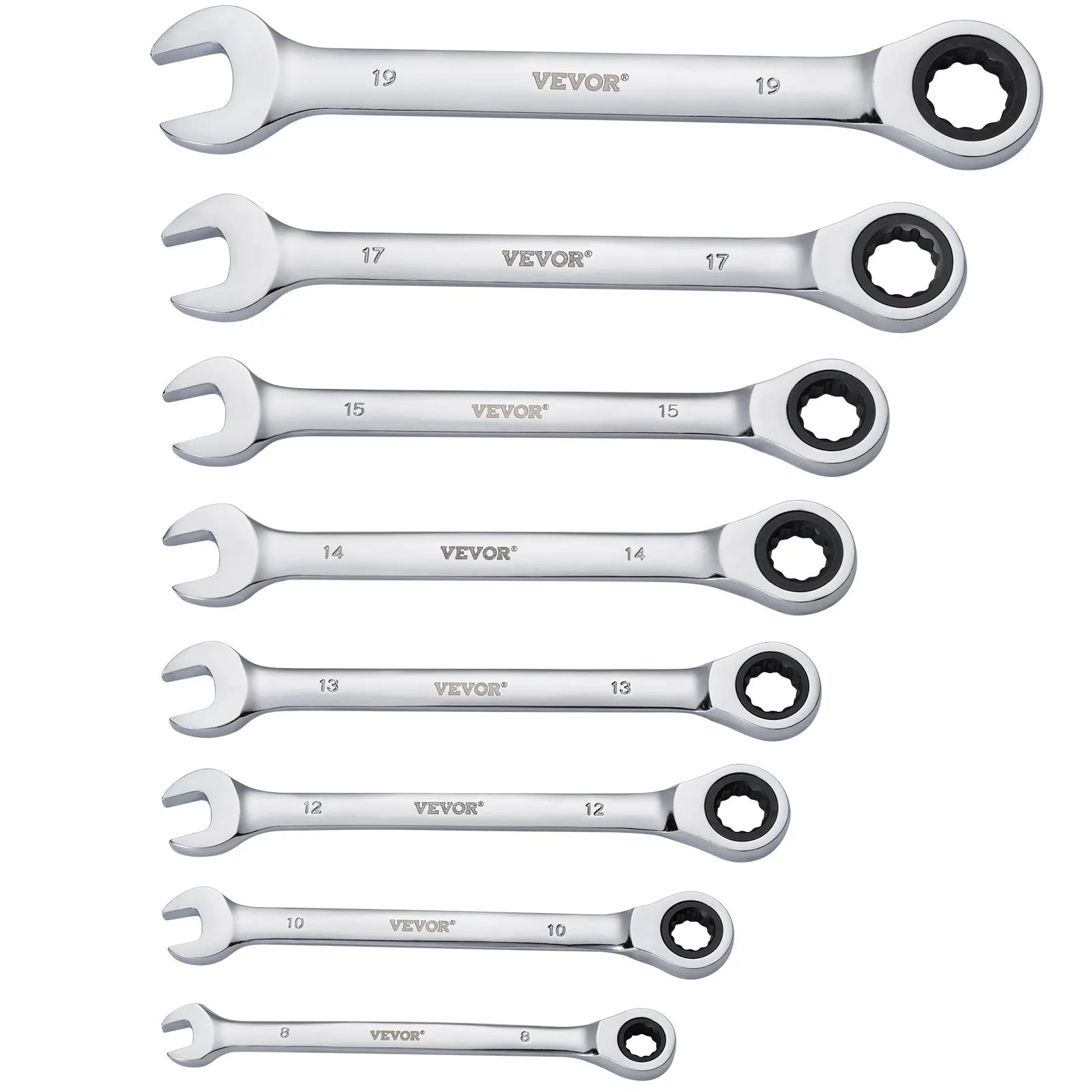 VEVOR Combination Wrench Set 30 PCS SAE 1/4