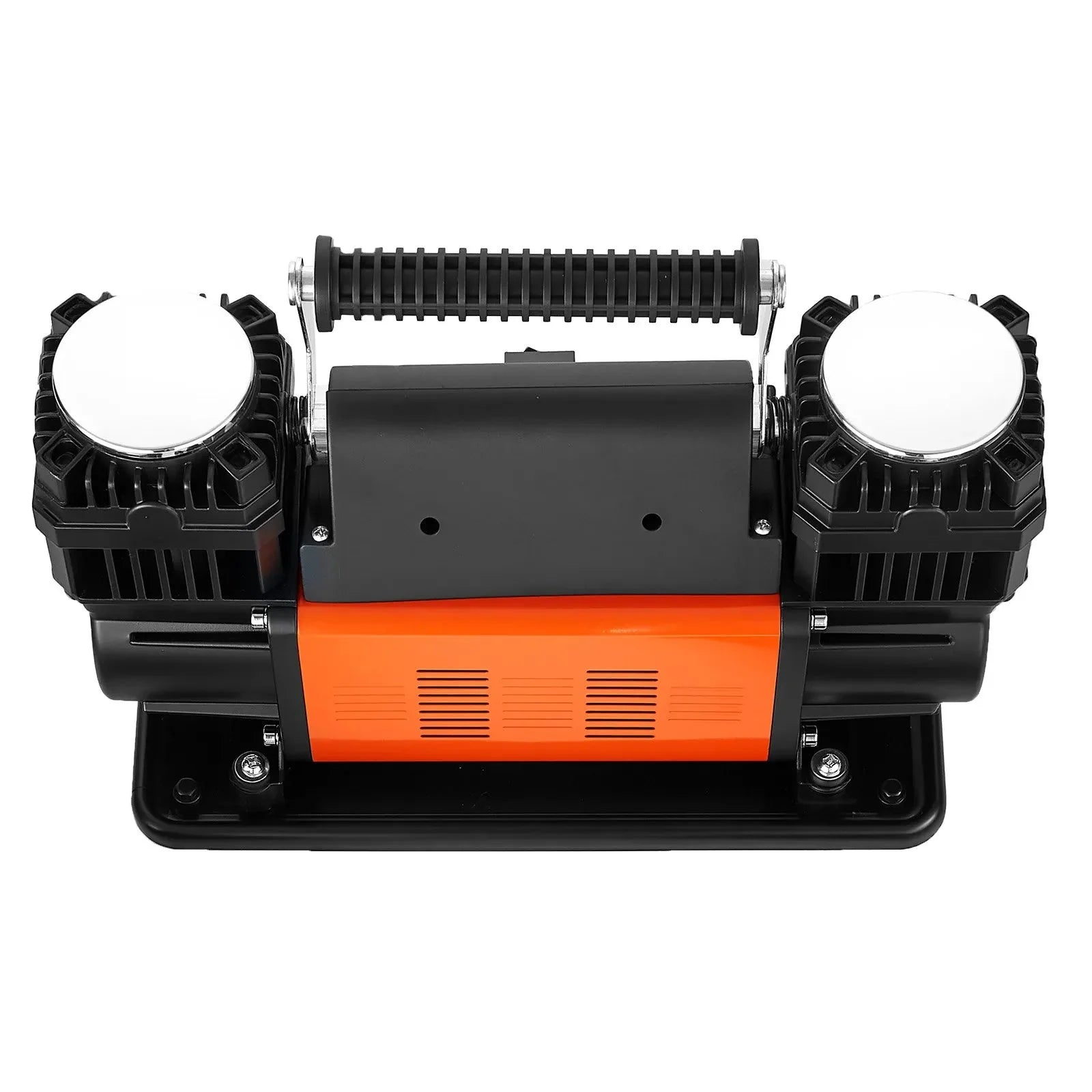 VEVOR Dual-Cylinder Heavy Duty Air Compressor, 10.6CFM Portable Tire Inflator, 12V 150PSI Offroad Air Pump with Digital Pressure Gauge & Adapters for Truck Car SUV 4 x 4 Vehicle RV