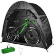 VEVOR Bike Cover Storage Tent, 420D Oxford Portable for 2 Bikes, Outdoor Waterproof Anti-Dust Bicycle Storage Shed, Heavy Duty for Bikes, Lawn Mower, and Garden Tools, w/ Carry Bag and Pegs, Black