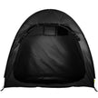 VEVOR Bike Cover Storage Tent, 420D Oxford Portable for 2 Bikes, Outdoor Waterproof Anti-Dust Bicycle Storage Shed, Heavy Duty for Bikes, Lawn Mower, and Garden Tools, w/ Carry Bag and Pegs, Black