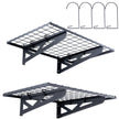 VEVOR Garage Storage Shelving, 2 Pack, 3 x 2 ft Heavy Duty Garage Shelves Wall Mounted, 500 lbs Load Capacity(Total) Garage Storage Rack Floating Shelves, Suitable for Shop, Shed, Garage Storage