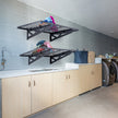 VEVOR Garage Storage Shelving, 2 Pack, 4 x 2 ft Heavy Duty Garage Shelves Wall Mounted, 502 lbs Load Capacity(Total) Garage Storage Rack Floating Shelves, Suitable for Shop, Shed, Garage Storage