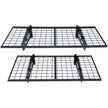 VEVOR Garage Storage Shelving, 2 Pack, 4 x 2 ft Heavy Duty Garage Shelves Wall Mounted, 502 lbs Load Capacity(Total) Garage Storage Rack Floating Shelves, Suitable for Shop, Shed, Garage Storage