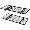 VEVOR Garage Storage Shelving, 2 Pack, 4 x 2 ft Heavy Duty Garage Shelves Wall Mounted, 502 lbs Load Capacity(Total) Garage Storage Rack Floating Shelves, Suitable for Shop, Shed, Garage Storage