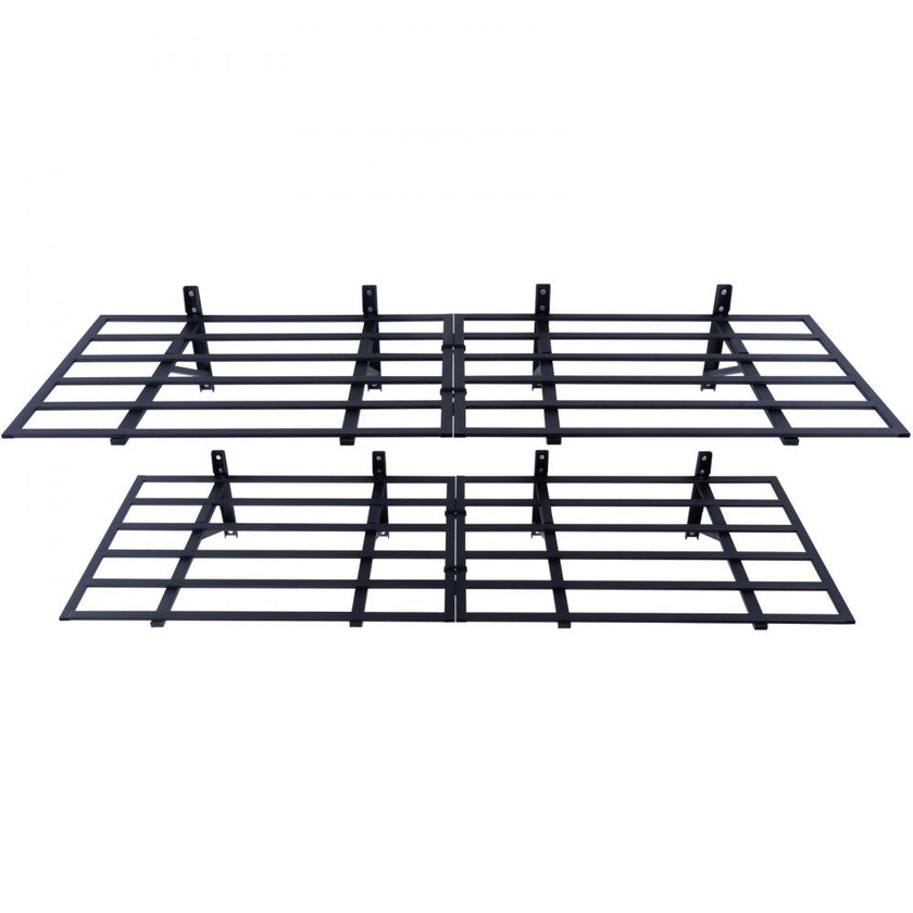 VEVOR Garage Storage Shelving, 2 Pack, 6 x 2 ft Heavy Duty Garage Shelves Wall Mounted, 1600 lbs Load Capacity(Total) Garage Storage Rack Floating Shelves, Suitable for Shop, Shed, Garage Storage