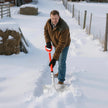 VEVOR Snow Shovel for Driveway, 14 in Wide Aluminum Alloy Snow Shovel with D-shaped Handles, Large Capacity Snowplow Shovels, Lightweight Snows Removal Tool for Garden Car Camping
