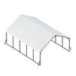 VEVOR Metal Carport 20 x 24 ft Outdoor Car Shelter Garage for Boats Heavy Duty