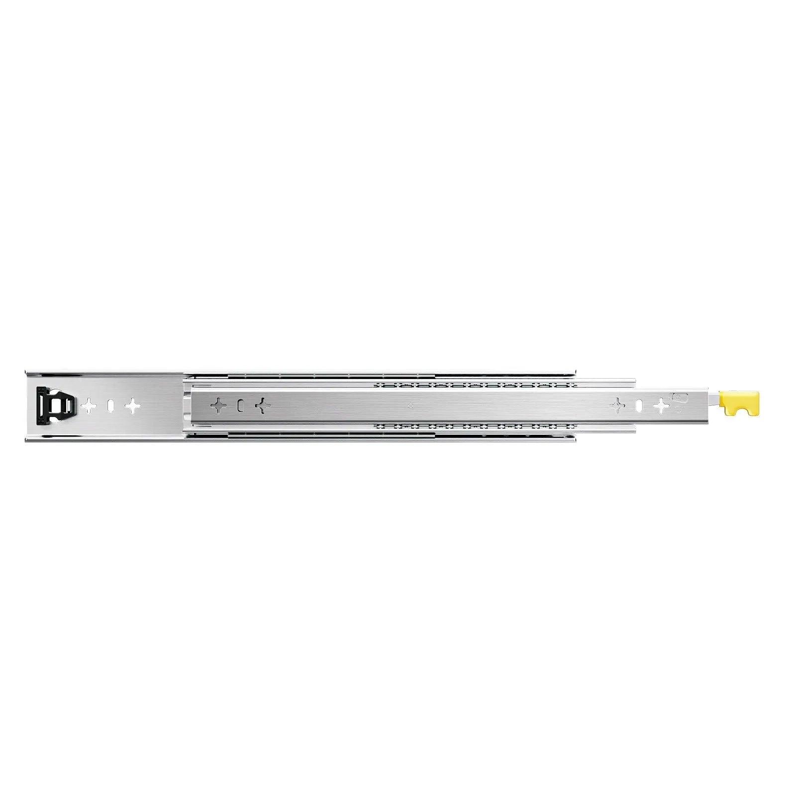VEVOR 1 Pair Full Extension Drawer Slides 16 18 20 24 30 35 37.4 59 24 32 36 40 48 60 in, 250 lbs Load Capacity Locking Drawer Slides, Ball Bearing with Lock Side Mount Drawer