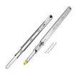 VEVOR 1 Pair Full Extension Drawer Slides 16 18 20 24 30 35 37.4 59 24 32 36 40 48 60 in, 250 lbs Load Capacity Locking Drawer Slides, Ball Bearing with Lock Side Mount Drawer