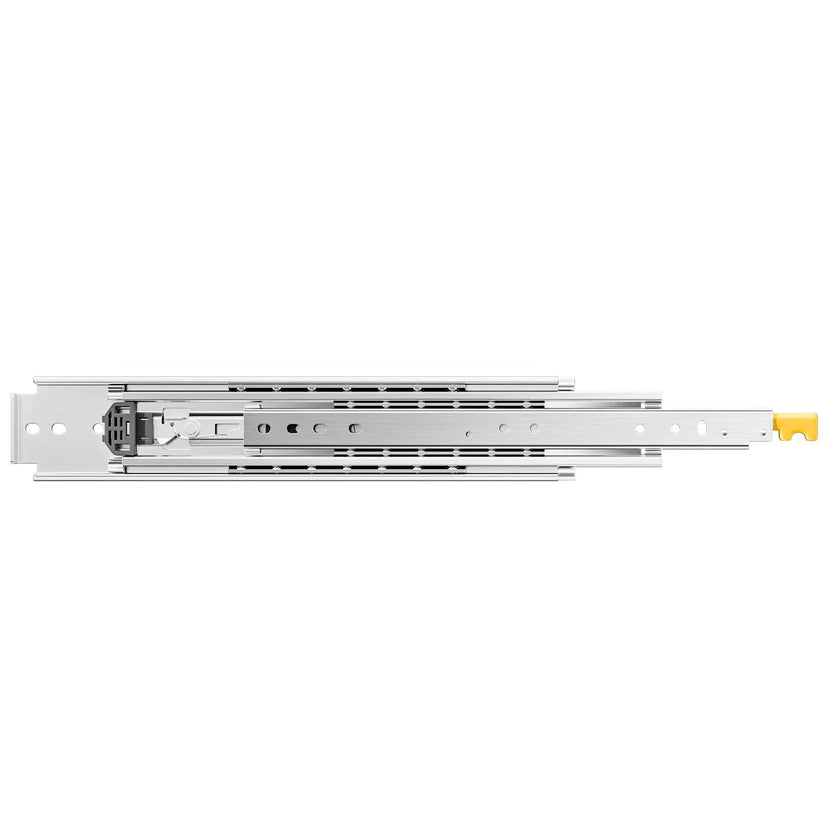 VEVOR 1 Pair Full Extension Drawer Slides 16 18 20 24 30 35 37.4 59 24 32 36 40 48 60 in, 500 lbs Load Capacity Locking Drawer Slides, Ball Bearing with Lock Side Mount