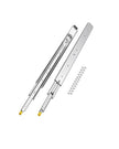 VEVOR 1 Pair Full Extension Drawer Slides 18 20 22 28 30 32 36 38 40 44 48 52 56 60 in, 500 lbs Load Capacity Locking Drawer Slides