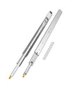VEVOR 1 Pair Full Extension Drawer Slides 18 20 22 28 30 32 36 38 40 44 48 52 56 60 in, 500 lbs Load Capacity Drawer Slides, Ball Bearing with Lock Side Mount Drawer Slide Rail