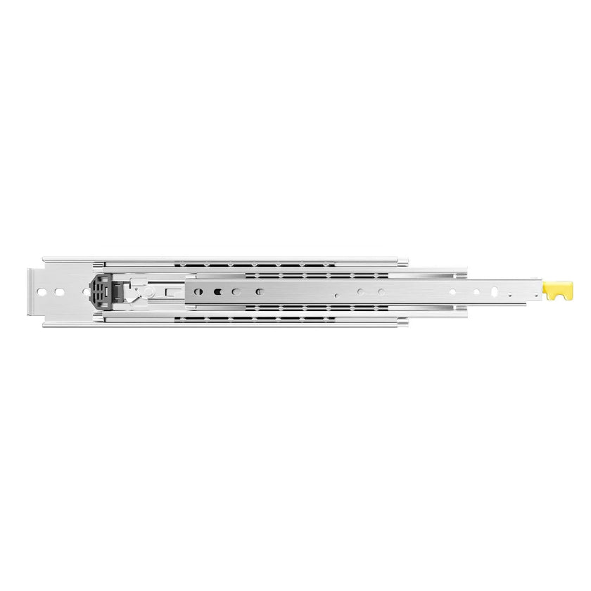 VEVOR 1 Pair Full Extension Drawer Slide Rails 18–60 in, 500 lbs Heavy-Duty Load, Locking Ball Bearing Side Mount