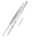 VEVOR 1 Pair Full Extension Drawer Slides 18–60 in, 500 lbs Load Capacity, Locking Ball Bearing Side Mount Rails