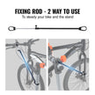 VEVOR Bike Repair Stand, 80 lbs Heavy-duty Steel Bicycle Repair Stand, Adjustable Height Bike Maintenance Workstand with Magnetic Tool Tray Telescopic Arm, Foldable Bike Work Stand for Home, Shops