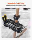 VEVOR Bike Repair Stand 88 lb Adjustable Bicycle Maintenance Rack with Tool Tray