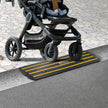 VEVOR Rubber Curb Ramp for Driveway 1 Pack, 15T Heavy Duty Sidewalk Curb Ramp, 2.6