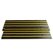 VEVOR Rubber Curb Ramp for Driveway 2 Pack, 15T Heavy Duty Sidewalk Curb Ramp, 2.6