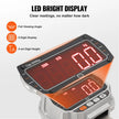 VEVOR Digital Crane Scale, 6600 lbs/3000 kg, Industrial Heavy Duty Hanging Scale with Remote Control, Cast Aluminum Case & LED Screen, High Precision for Construction, Factory, Farm, Hunting (Silver)