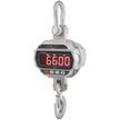 VEVOR Digital Crane Scale, 6600 lbs/3000 kg, Industrial Heavy Duty Hanging Scale with Remote Control, Cast Aluminum Case & LED Screen, High Precision for Construction, Factory, Farm, Hunting (Silver)
