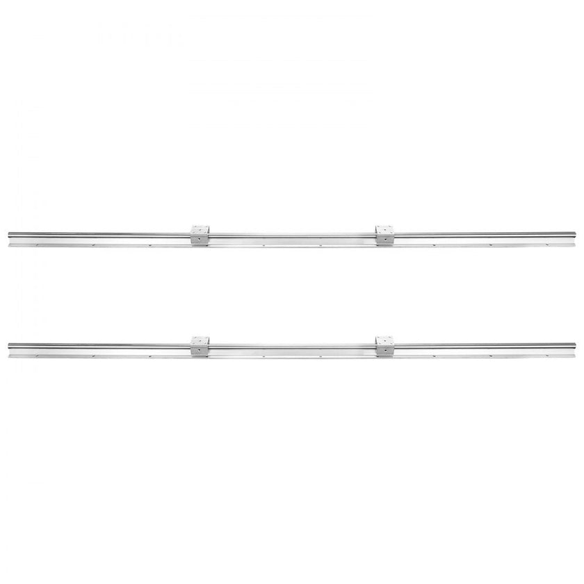 VEVOR Linear Guide Rail Set, SBR16 1500mm, 2 PCS 59 in/1500 mm SBR16 Guide Rails and 4 PCS SBR16UU Slide Blocks, Linear Rails and Bearings Kit for Automated Machines DIY Project CNC Router Machines