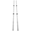VEVOR Linear Guide Rail Set, SBR20 1800mm, 2 PCS 70.9 in/1800 mm SBR20 Guide Rails and 4 PCS SBR20UU Slide Blocks, Linear Rails and Bearings Kit for Automated Machines DIY Project CNC Router Machines