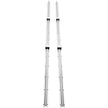 VEVOR Linear Guide Rail Set, SBR20 2200mm, 2 PCS 86.6 in/2200 mm SBR20 Guide Rails and 4 PCS SBR20UU Slide Blocks, Linear Rails and Bearings Kit for Automated Machines DIY Project CNC Router Machines